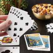 ラゴディガルダイタリア旅行アートヴィンテージ トランプ (インサイチュ)