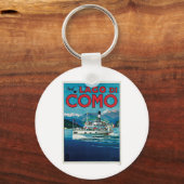 ラゴディコモイタリアヴィンテージトラベル キーホルダー (正面)