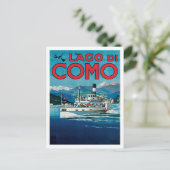 ラゴディコモイタリアヴィンテージトラベル ポストカード (スタンド正面)