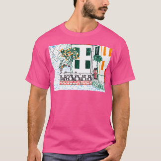 ラゴディコモレイクコモイタリア Tシャツ