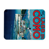 ラゴディコモヴィンテージ旅行ポスター マグネット (横)