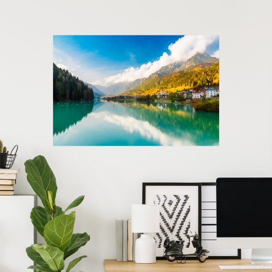 ラゴディサンタカテリーナオーロンゾディカドーレ ポスター (ホームオフィス)