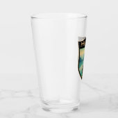 ラゴディスキャンノイタリア旅行アートヴィンテージ タンブラーグラス (右)