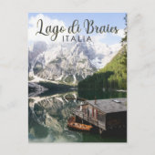 ラゴディブレイイイタリア旅行アートヴィンテージ ポストカード (正面)