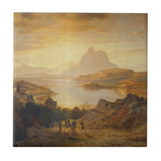 ラゴディルガノ – アルバート・ジマーマン タイル (正面)