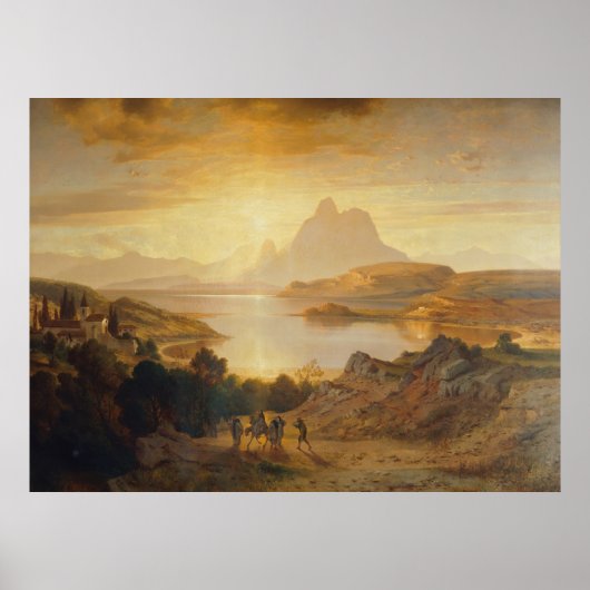 ラゴディルガノ – アルバート・ジマーマン ポスター (正面)