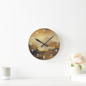 ラゴディルガノ – アルバート・ジマーマン ラウンド壁時計 (ホーム)