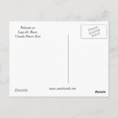 ラゴドスボカスウタドプエルトリコ ポストカード (裏面)