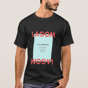 ラゴムアジSwedishあまり少なからず Tシャツ
