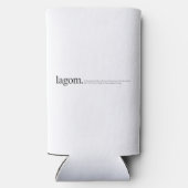 ラゴムウィキクーラーボックス スリム缶クーラー (裏面)