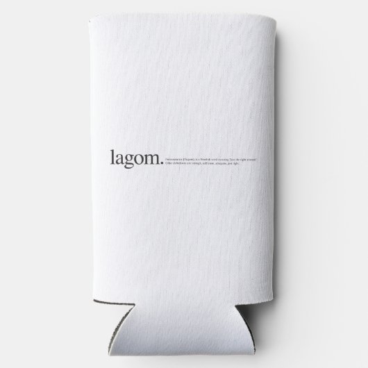 ラゴムウィキクーラーボックス スリム缶クーラー (裏面)