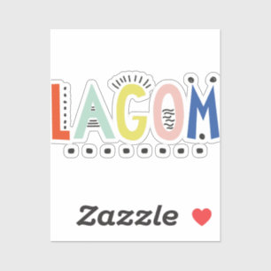 ラゴムカラーズビニールステッカー シール