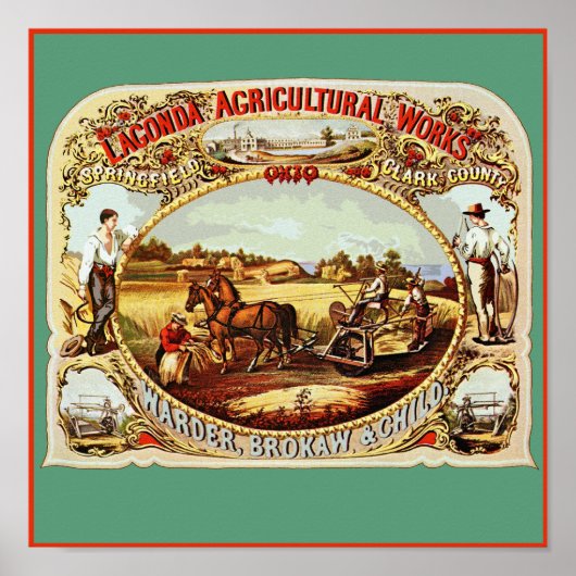 ラゴンダ農工事業 ポスター (正面)