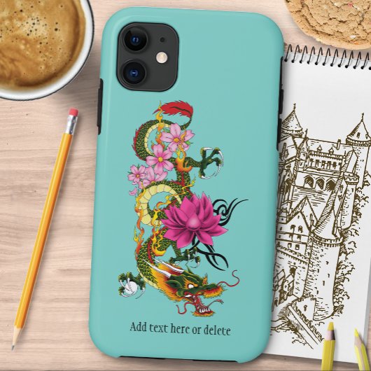 ラゴン中国のロータスさくらんぼ花 Case-Mate iPhoneケース