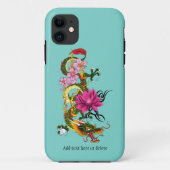 ラゴン中国のロータスさくらんぼ花 Case-Mate iPhoneケース (裏面)