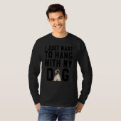 ラサつるアポス犬と一緒に Tシャツ (正面フル)