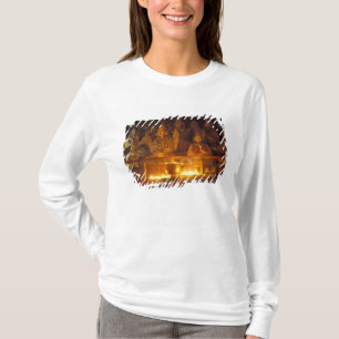 ラサのセラ僧院のラマ僧の画像 Tシャツ