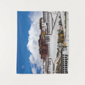 ラサのポタラ宮 - チベット タペストリー (正面)