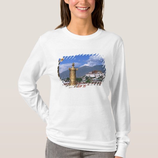 ラサのポタラ宮 Tシャツ (正面)