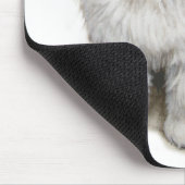 ラサのapsoの子犬のマウスマット マウスパッド (コーナー)