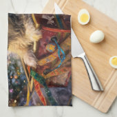 ラサアッソクリスマスフェスティバルシーズン キッチンタオル (四つ折り)