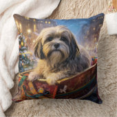 ラサアッソクリスマスフェスティバルシーズン クッション (ブランケット)