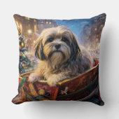 ラサアッソクリスマスフェスティバルシーズン クッション (正面)