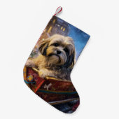 ラサアッソクリスマスフェスティバルシーズン スモールクリスマスストッキング (正面 (吊り時))