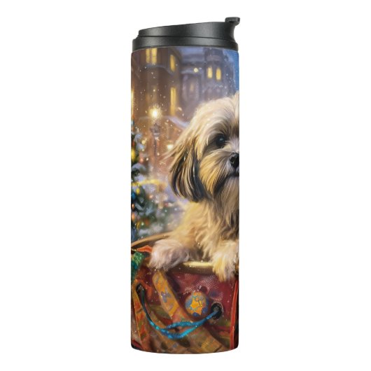 ラサアッソクリスマスフェスティバルシーズン タンブラー (回転左)