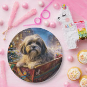 ラサアッソクリスマスフェスティバルシーズン ペーパープレート (パーティー)