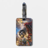 ラサアッソクリスマスフェスティバルシーズン ラゲッジタグ (裏面縦)