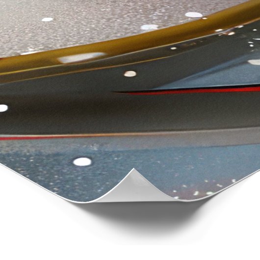 ラサアッソドッグクリスマスフェスティバル ポスター (角)