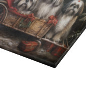 ラサアッソースノーリークリスマスデコール カッティングボード (角)