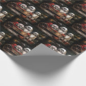 ラサアッソースノーリークリスマスデコール ラッピングペーパー (角)