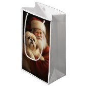 ラサアップソウィズサンタクロースフェスティバルクリスマス スモールペーパーバッグ (正面アングル)