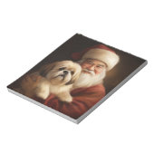 ラサアップソウィズサンタクロースフェスティバルクリスマス ノートパッド (回転)