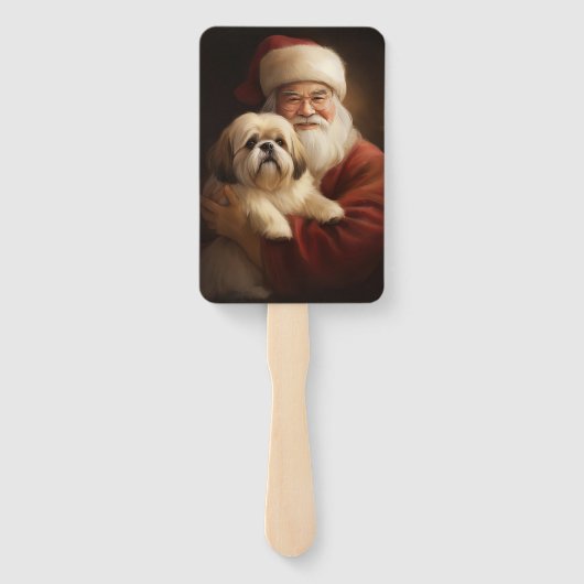 ラサアップソウィズサンタクロースフェスティバルクリスマス ハンドファン (裏面)