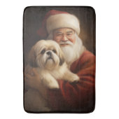 ラサアップソウィズサンタクロースフェスティバルクリスマス バスマット (正面縦)