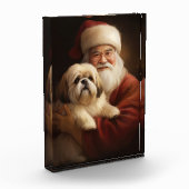 ラサアップソウィズサンタクロースフェスティバルクリスマス フォトブロック (左)