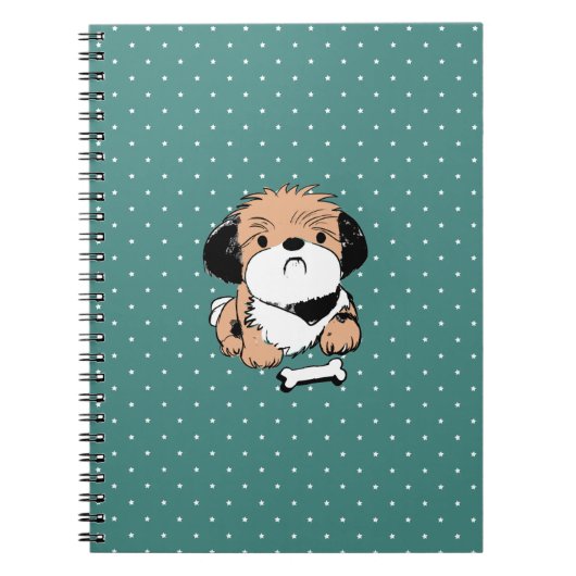 ラサアプソと犬の治療 ノートブック (正面)