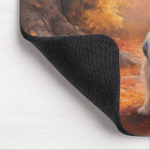 ラサアプソイン紅葉秋インスパイア マウスパッド (コーナー)