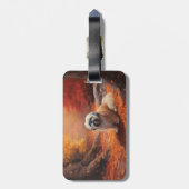 ラサアプソイン紅葉秋インスパイア ラゲッジタグ (裏面縦)