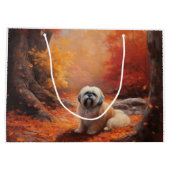 ラサアプソイン紅葉秋インスパイア ラージペーパーバッグ (裏面)