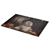 ラサアプソカボンプキンハロウィンホラー カッティングボード (角)