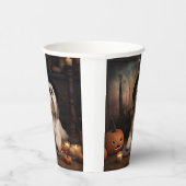 ラサアプソカボンプキンハロウィンホラー 紙コップ (右)
