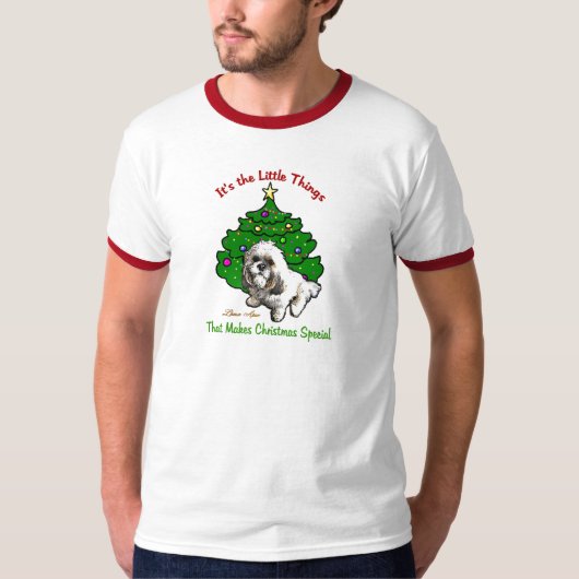 ラサアプソクリスマスギフト Tシャツ (正面)