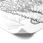 ラサアプソドッグアダルトカラーリング ポスター (角)