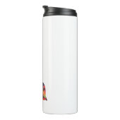 ラサアプソドッグブリードジオ数々のシルエット タンブラー (回転右)