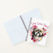 ラサアプソドッグママフローラ ノートブック (内部)