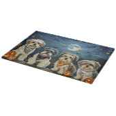 ラサアプソハロウィン不気味 カッティングボード (角)